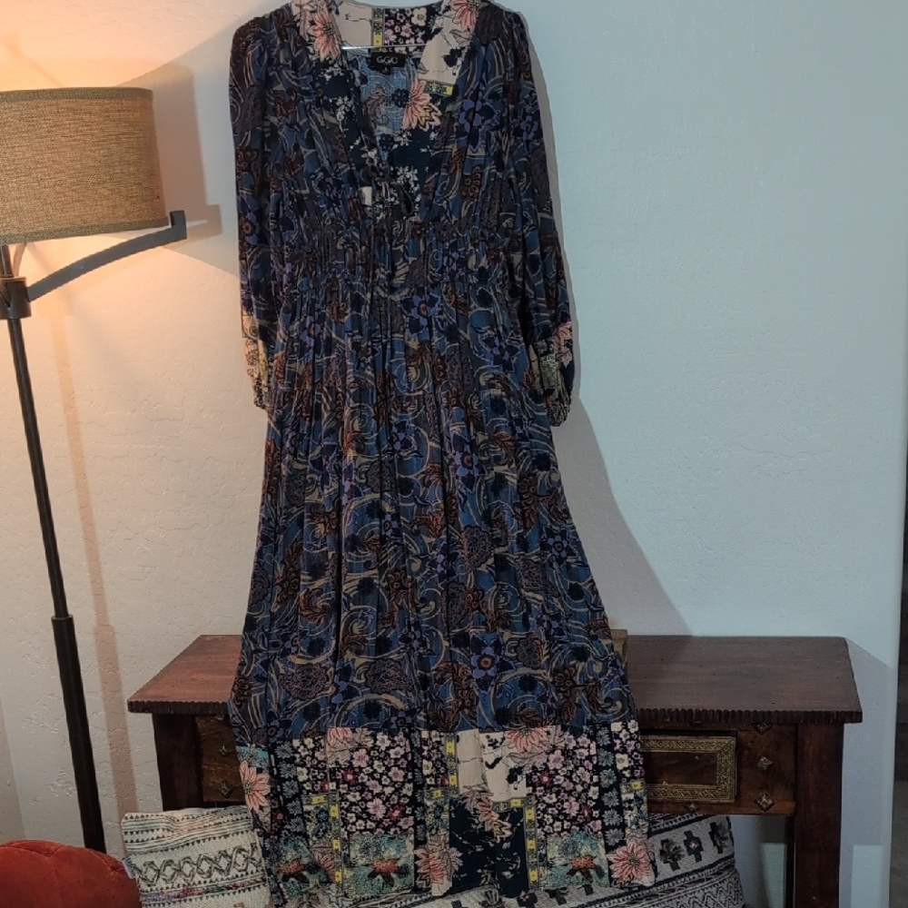 Floral Print Maxi Dress
